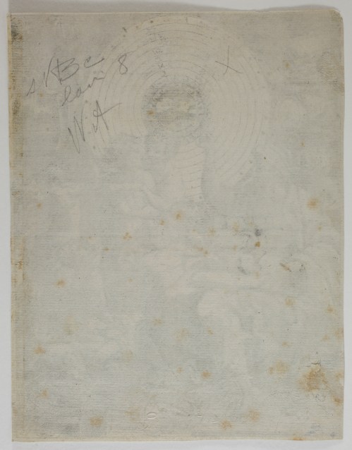 Jean Chartier Burin Jean Chartier assis dans son atelier Verso